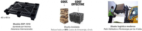 TARIMA PARA EXPORTACIÓN ABIERTA